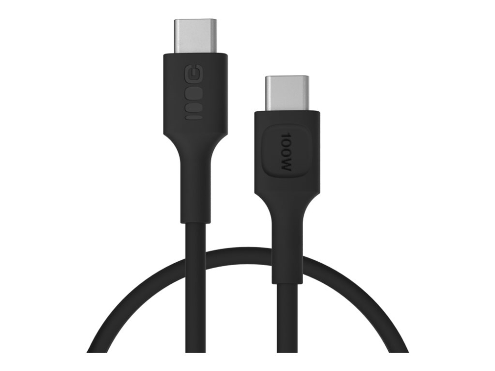 Usb-C Kabel 1.2M 100W Greencell Powerflex Schnelllade Pd Panther Schwarz