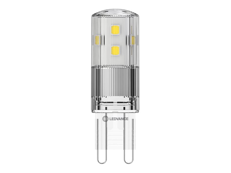 Ledvance - Led-Lyspære - Form: Pin - Klar Finish - G9 - 2.6 W (Tilsvarende 30 W) - Klasse E - Køligt Hvidt Lys - 4000 K
