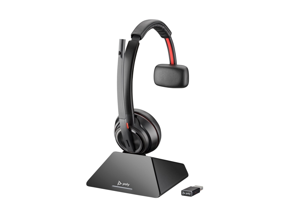 Hp Poly Savi 7310 - Savi 7300 Series - Headset - Dect - Trådløs - Certified For Microsoft Teams