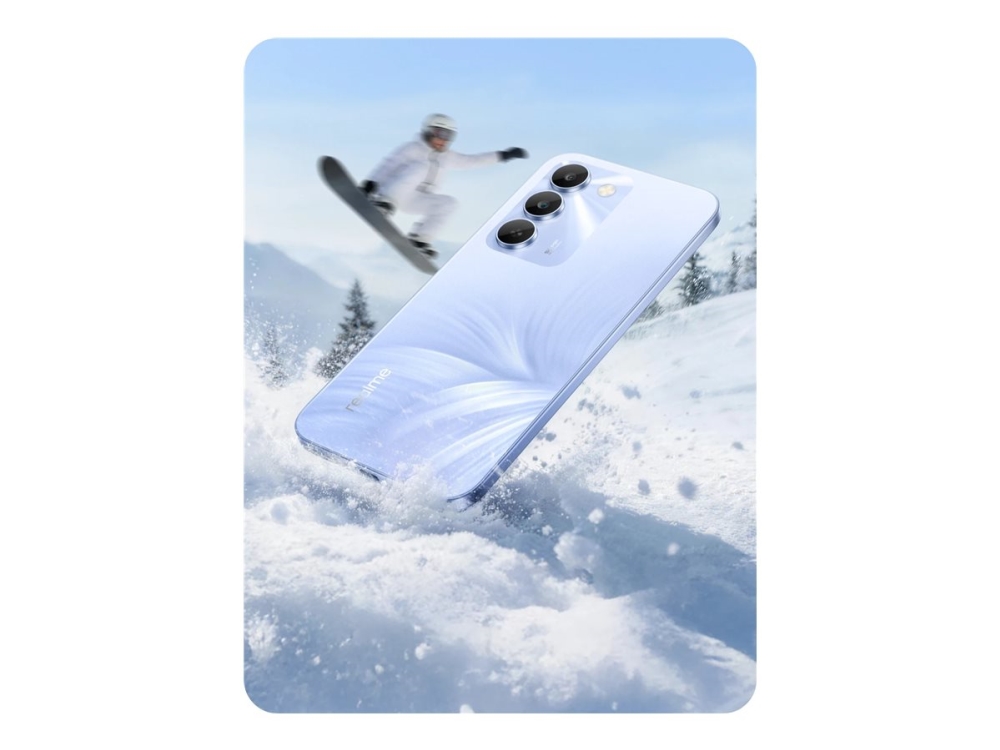 Realme C100 - 5G Smartphone - Dual-Sim - Ram 4 Gb / Intern Hukommelse 128 Gb - Microsd Slot - Lcd-Skærm - 6.8" - 1570 X 720 Pixels (144 Hz) - Rear Ca