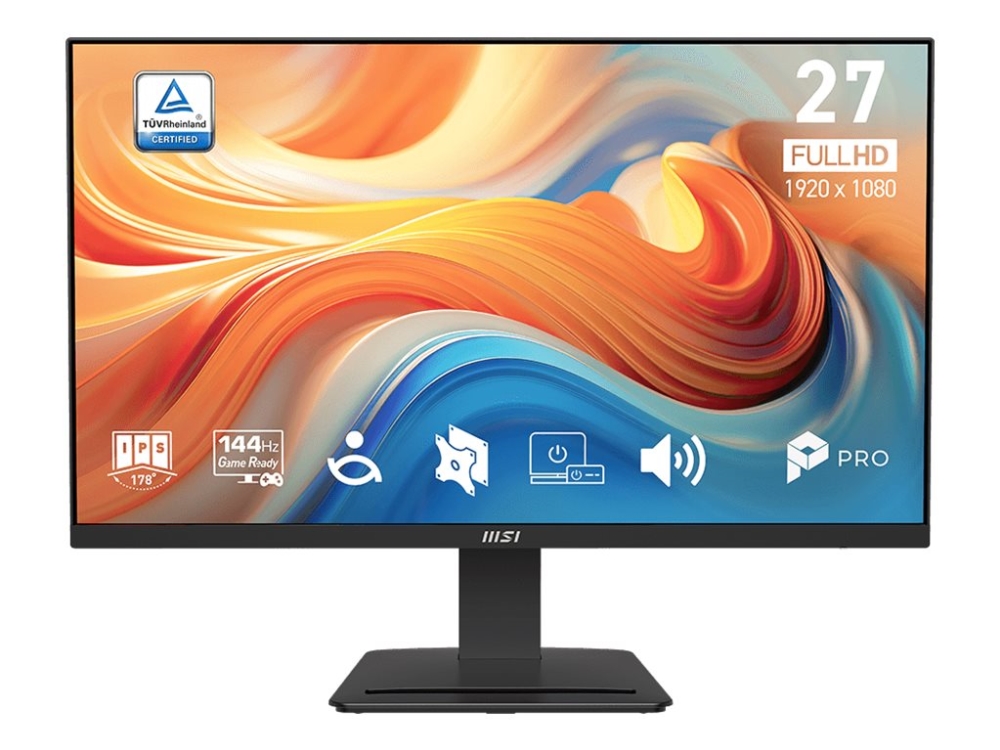 Msi Pro/Mp273 E14a/27&Amp#039&Amp#039/Ips/Fhd/144Hz/1Ms/Schwarz/3R