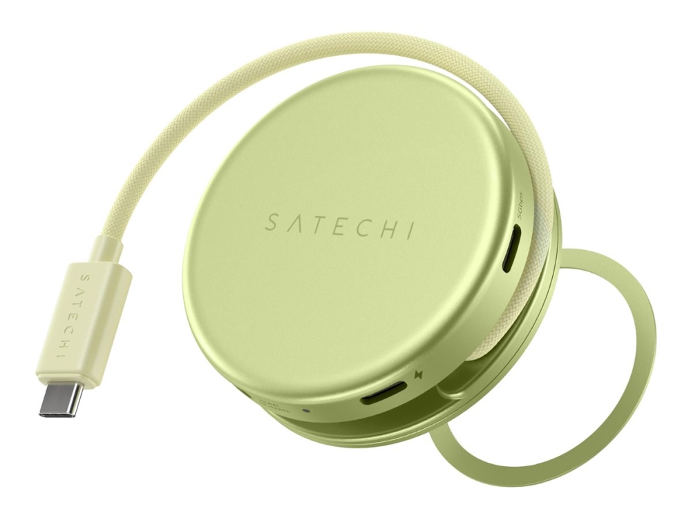 Satechi Onthego? 5-In-1 Multiport-Adapter Für Macbook Neo - Citrus