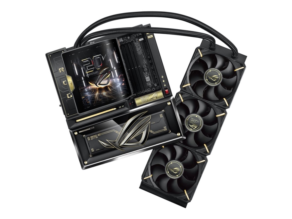 Asus Rog Crosshair X870e Edition 20 + Rog Ryujin 360 Edition 20 + Rog Slash Hard Case Luggade Edition 20