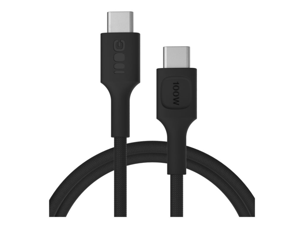 Kabel Usb-C 0,3M 100W Greencell Powerstream Szybkie Ładowanie Pd Panther Schwarz