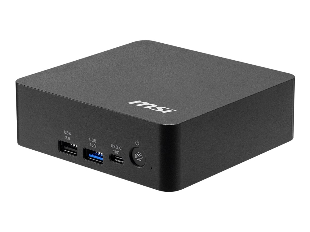 Msi Cubi Nuc Ai+ 3Mg – Mini-Pc 1 – Gigabit-Ethernet, Ieee 802.11Ax (Wi-Fi 6E), Bluetooth 5.3, 2,5-Gigabit-Ethernet – Windows 11 Pro – Bildschirm: Kei