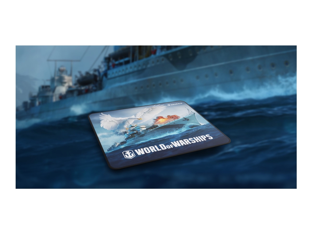 Natec Genesis CARBON 500 - Musemåtte - størrelse M - WOWS BLYSKAWIC - World of Warships, mange farver