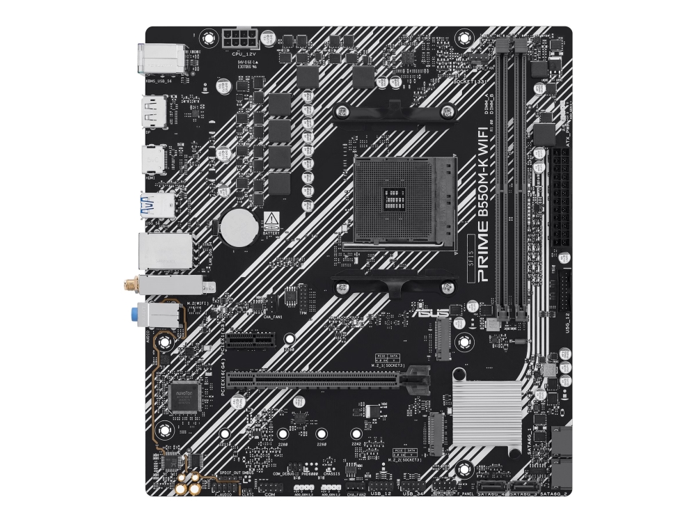 Asus Prime B550m-K Wifi (Matx, B550, Am4)