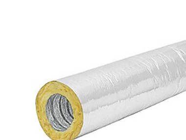 DEC ISODEC 50 Ø165 x 10 Meter - Flexslange Ø165 x 10 meter med 50 mm isolering