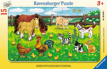 Ravensburger 00.006.046, 15 Stk, Farm, 3 År