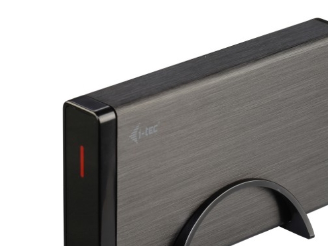 I-Tec Usb 3.0 Mysafe Externes 3.5", Hdd-Gehäuse, 3.5", Sata, Serial Ata Ii, Serial Ata Iii, 5 Gbit/S, Usb Anschluss, Schwarz, Metallisch