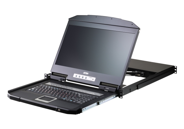 Aten - Kvm-Konsol Med Kvm Switch - Usb, Ps/2 - 19" - Rackversion - 1U