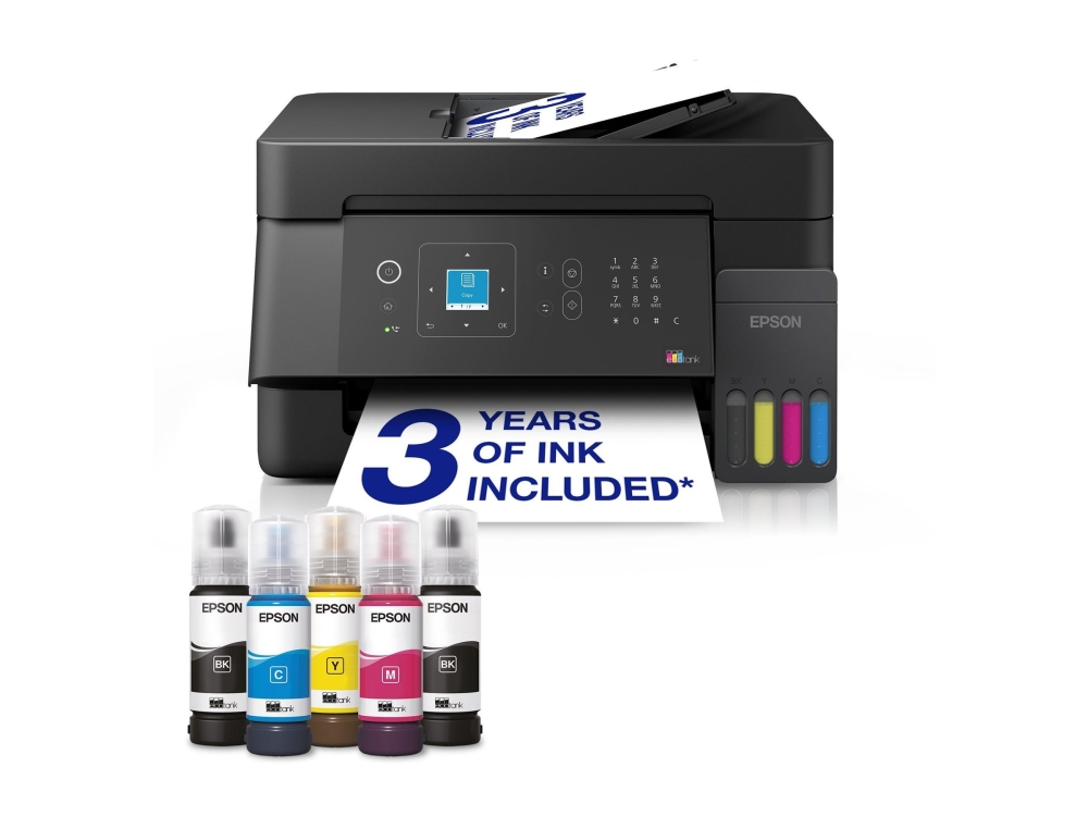 Epson Ecotank L5390, Tintenstrahl, Farbdruck, 5760 X 1440 Dpi, A4, Direktdruck, Schwarz