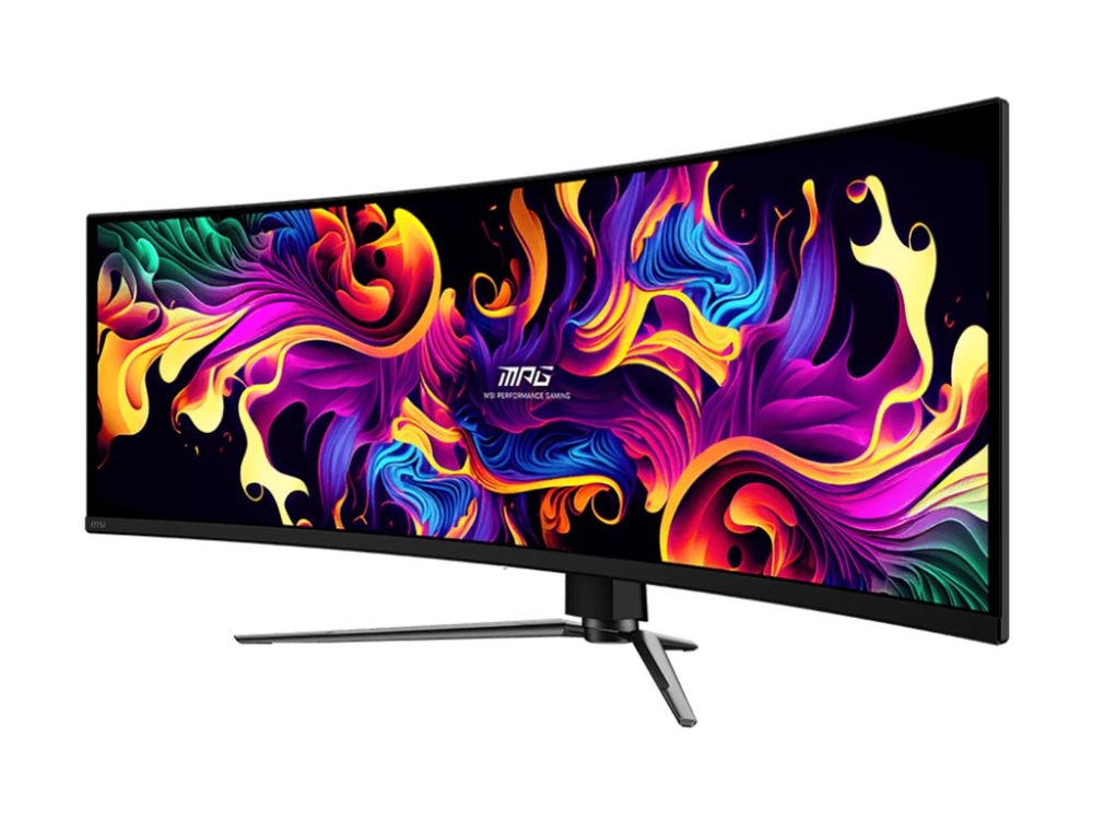 Msi Mpg 491Cqpx Qd-Oled Computerskærm 124,5 Cm (49&Quot) 5120 X 1440 Pixels Dual Qhd Sort