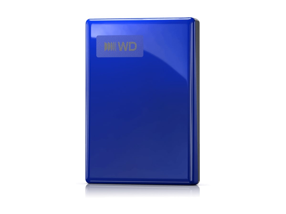 Wd My Passport - Harddisk - Krypteret - 2 Tb - Ekstern (Bærbar) - Usb 3.2 Gen 1 (Usb-C Stikforbindelse) - 256-Bit Aes - Kobolt