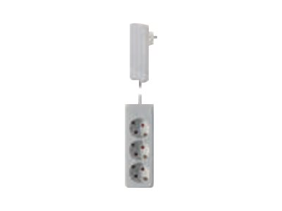 Bachmann Smartplug - Stikdåse - Output-Stikforbindelser: 3 - 1.6 M Ledning - Hvid