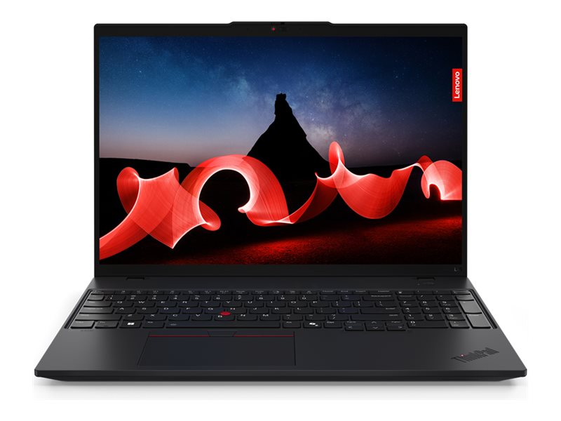Lenovo ThinkPad L16 Gen 1 21L4 - AI PC - 180° hængselsdesign - Intel Core Ultra 5 - 135H / op til 4.6 GHz - Win 11 Pro - Intel Arc Graphics - 16 GB RAM - 512 GB SSD TCG Opal Encryption - 16 IPS 1920 x 1200 - Gigabit Ethernet - Wi-Fi 7, Bluetooth - sort