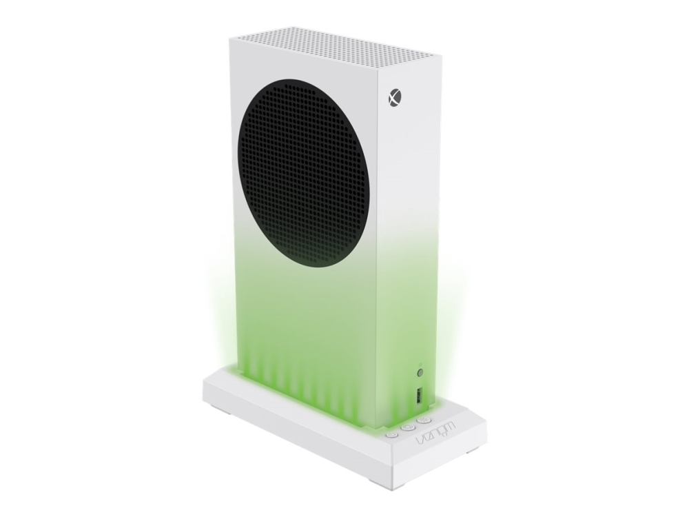 Venom - Stativ for spilkonsol - farveændrende LED - hvid - for Microsoft Xbox Series S