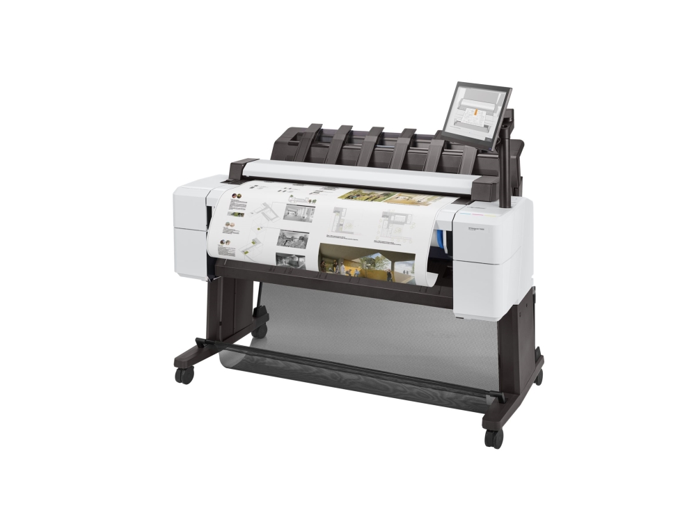 HP DesignJet T2600 PostScript - 36 multifunktionsprinter - farve - blækprinter - 914 x 8000 mm, 610 x 15000 mm (original) - Rulle (91,4 cm x 91,4 m)