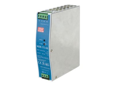 Planet Pwr-75-24, 75 W, 100 - 240 V, 50 - 60 Hz, 1.45 A, Überspannung, Überhitzung, Überlastschutz, Kurzschluß, Ul508, Tuv En60950-1