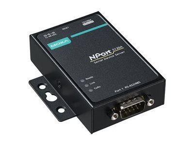 Moxa Nport 5130A, 12 - 48 V, Icmp, Ip, Tcp, Udp, Dhcp, Bootp, Telnet, Dns,Http, Smtp, Igmp V1/2, 340 G, 52 X 80 X 22 Mm, 0 - 60 °C, -40 - 85 °C