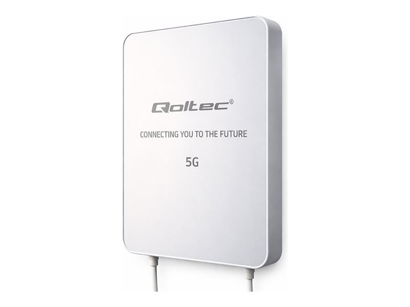 Ryšio Stiprintuvas Qoltec Antena 5G Lte | Sma | 3300-3800Mhz | Montavimas Lauke