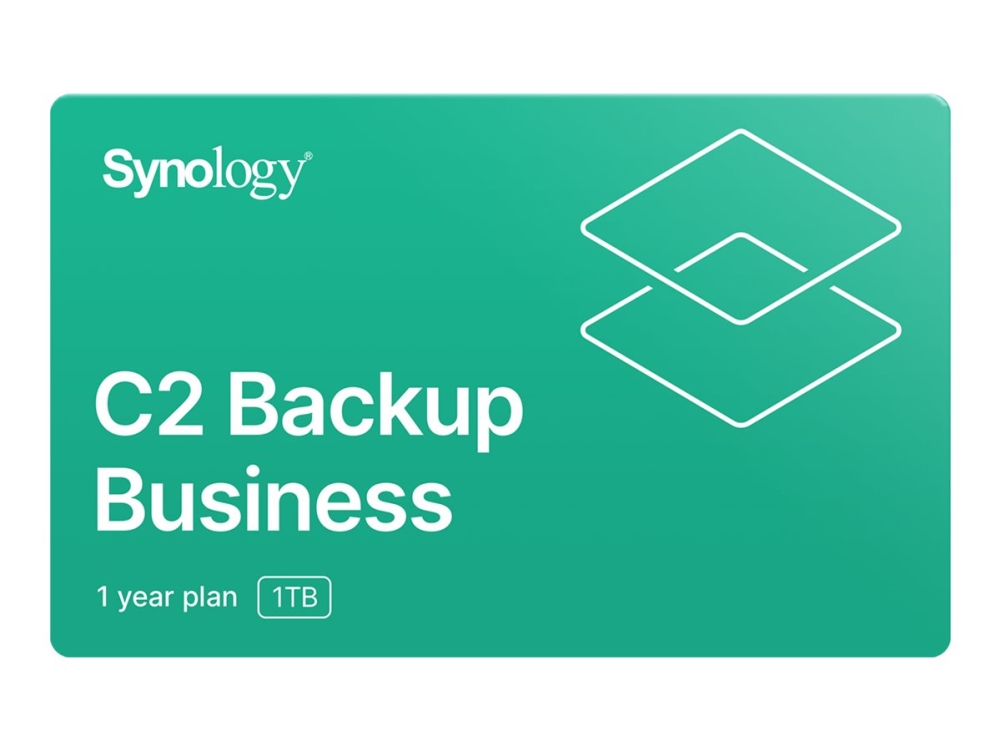 Synology C2 Backup - Licensabonnemet (1 år) - 1 TB kapacitet - hosted