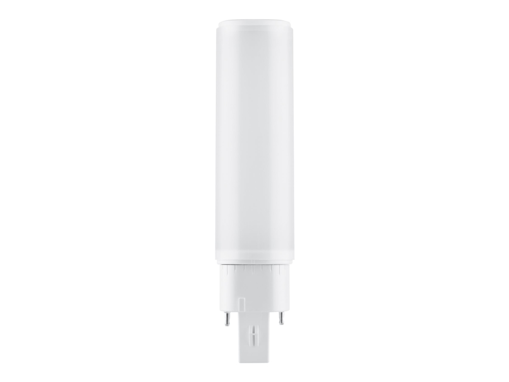 LEDVANCE Value Class Dulux - LED - form: D/E18 - matteret finish - G24q-2 - 7 W (tilsvarende 18 W) - klasse F - varmt hvidt lys - 3000 K