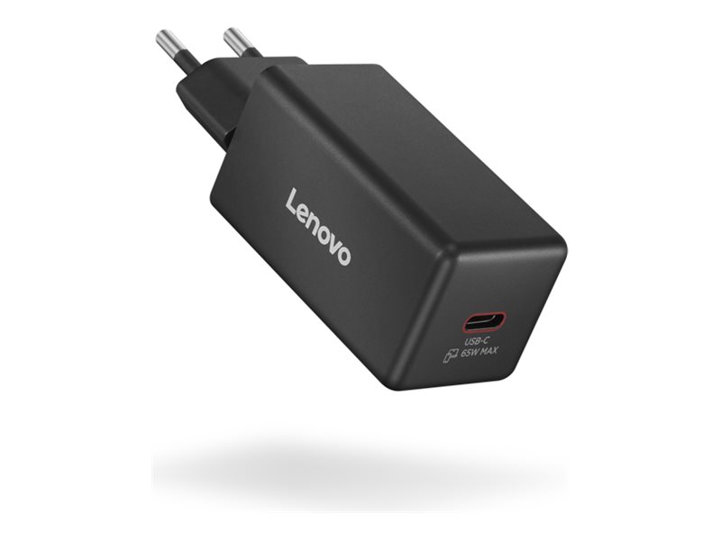 Lenovo - Strømforsyningsadapter - GaN - 65 watt (USB-C) - sort - Europa - for ThinkPad T16 Gen 4 21QN