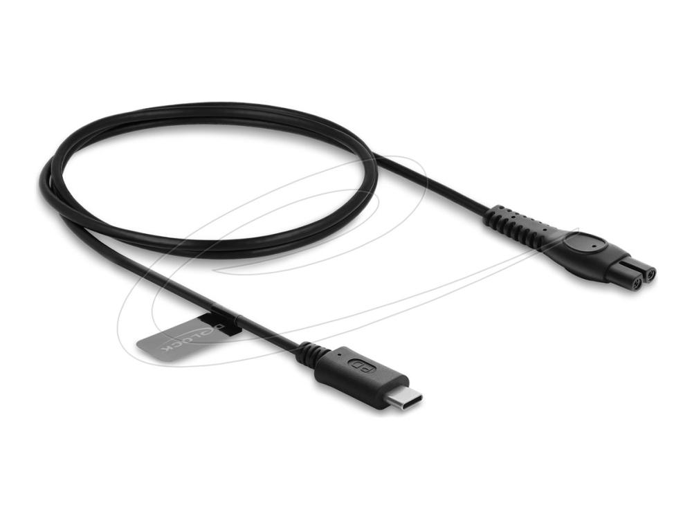 Delock Usb Type-C Ladekabel 5 V Für Elektrorasierer Kompatibel Mit Philips Qp2724, Qp2834, Qp1924, Mg9520 Serie - Rasierer Ladegerät Ersatzkabel 1 M
