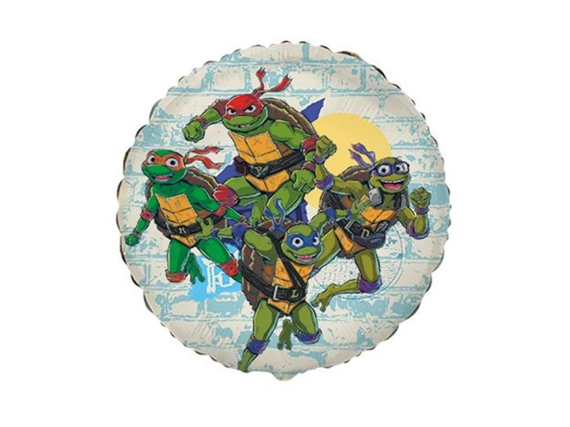Ninja Turtles Folieballon, 45 Cm