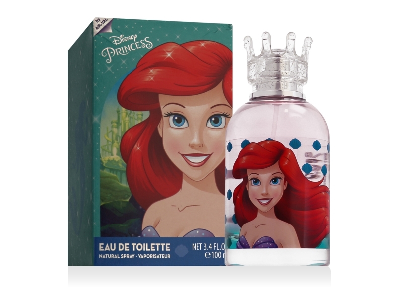 Disney Princess Ariel Eau De Toilette Spray For Girls 3.4 Ounce
