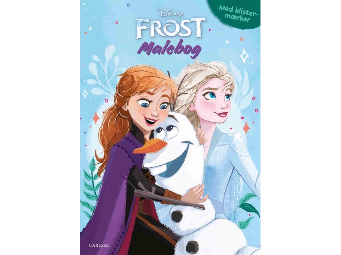 Frost Malebog Med Klistermærker (Kolli 6)