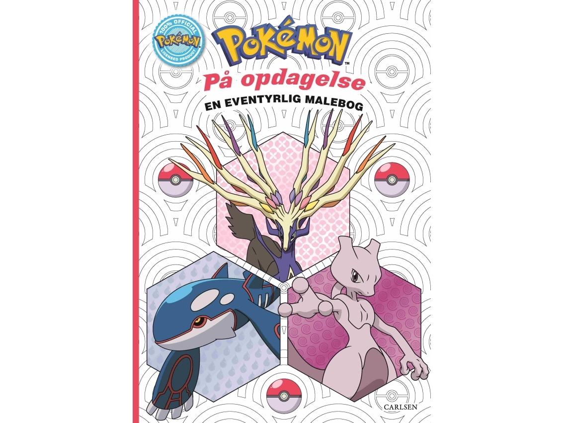 Pokémon: På Opdagelse - En Eventyrlig Malebog (Kolli 6)
