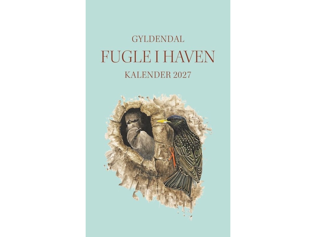 Fugle i haven - kalender 2027 | Jens Overgaard Christensen