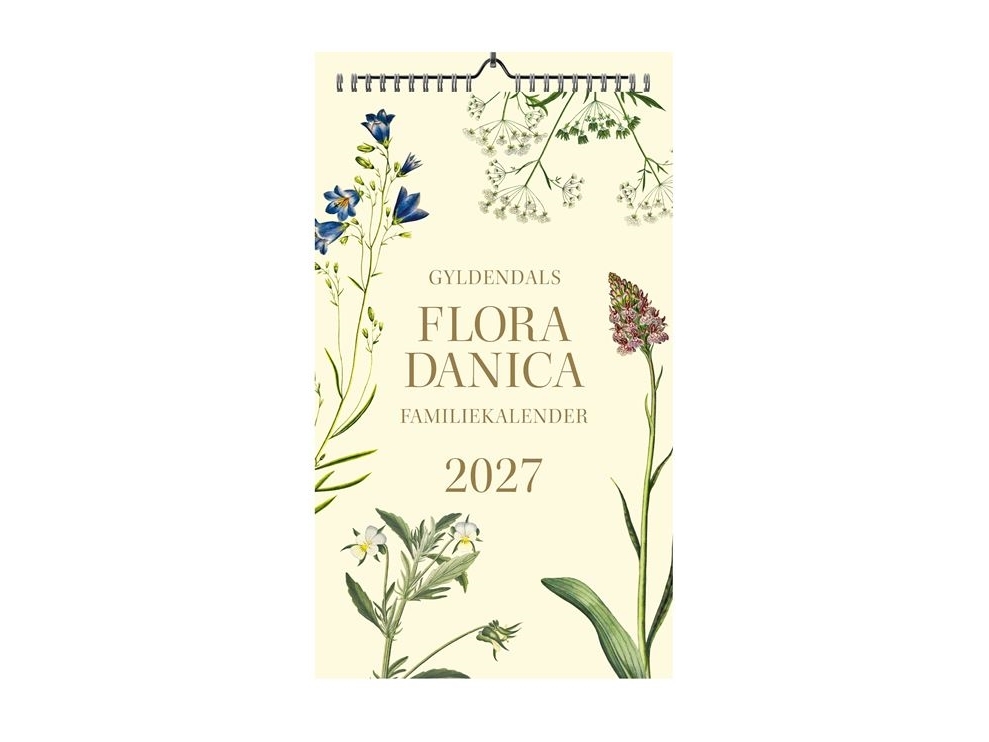 Flora Danica-Familiekalender 2027 | Gyldendal