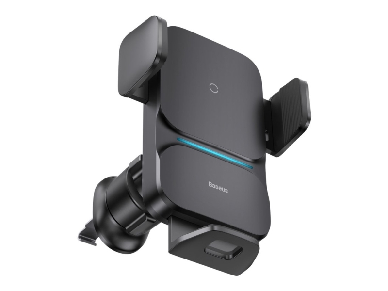 Baseus Wisdom Car Mount Wireless Charger, Handy/Smartphone, Aktive Halterung, Auto, Schwarz