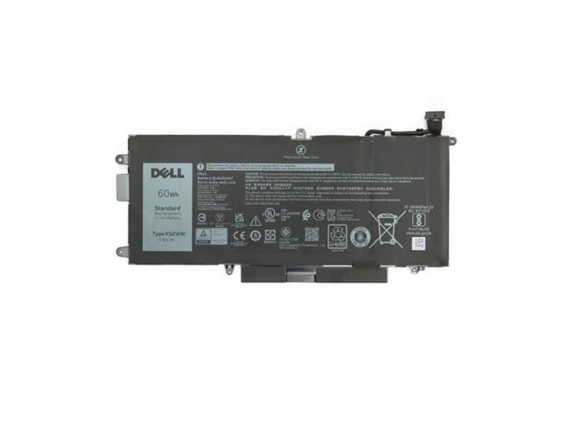 Dell - Batteri Til Bærbar Computer - 7500 Mah - 60 Wh