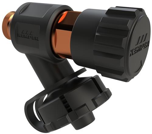 Kemper aftapningsventil 14 x 34 rødgods