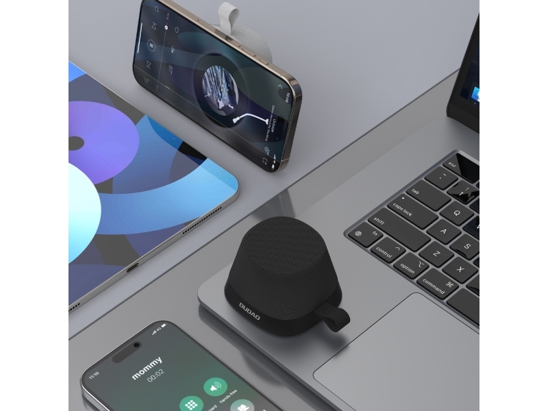 Ausines Dudao Y20 Belaides Speaker With Magnetic Mount Bluetooth 5.3 - Juodas