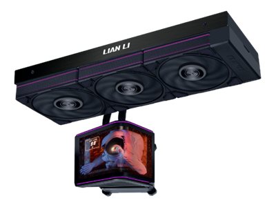 Lian Li Hydroshift Ii Oled Curved 360P28 - Processors Flydende Kølesystem - Radiatorstørrelse: 360 Mm - (For: Lga1700, Lga1851, Am4, Am5) - Kobber -