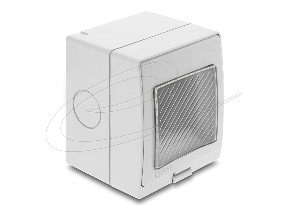 Delock Easy 45 Aufputzgehäuse Ip55 Wasserfest 2 Port (81623)