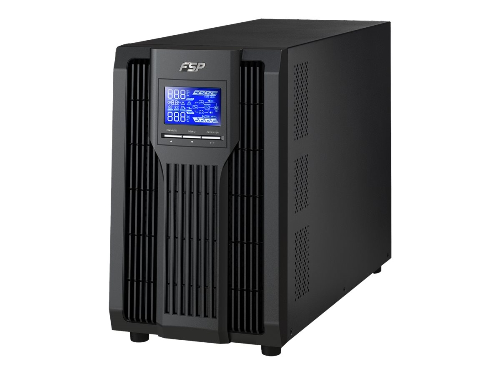 Fsp Champ Tower Series 3K - Ups - Ac 200/208/220/230/240 V - 2700 Watt - 3000 Va - 9 At - Rs-232, Usb - Output-Stikforbindelser: 4 - Pfc