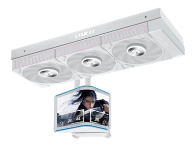 Lian Li Hydroshift Ii Oled Curved 360P28 - Processors Flydende Kølesystem - Radiatorstørrelse: 360 Mm - (For: Lga1700, Lga1851, Am4, Am5) - Kobber -