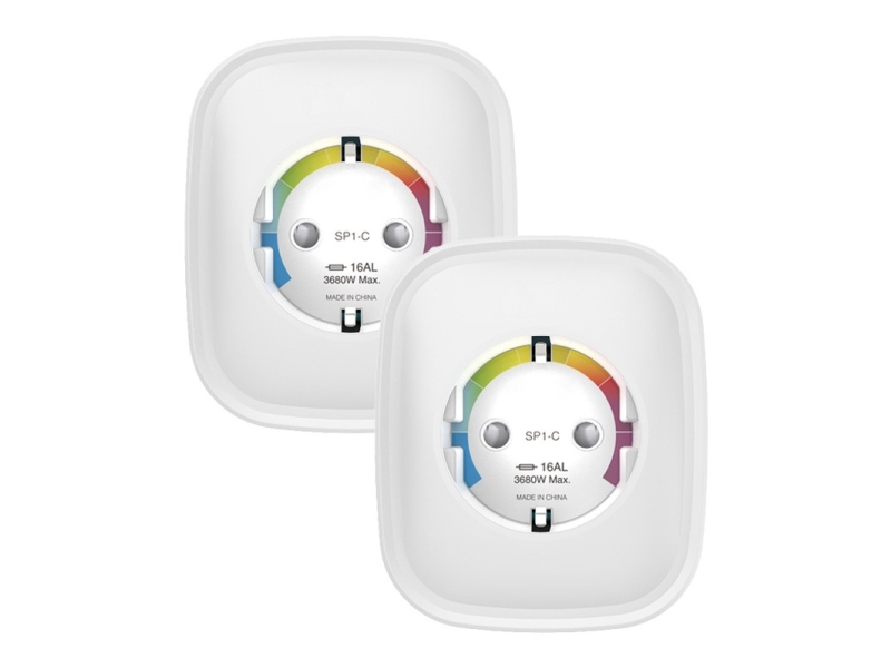Gosund Smart-Stikkontakt Gosund Sp1-He Wi-Fi 16 A, 2 Stk. (Homekit)