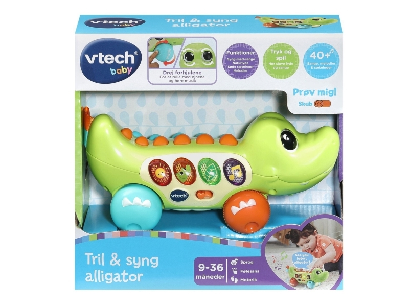Vtech Squishy Spikes Alligator Dk
