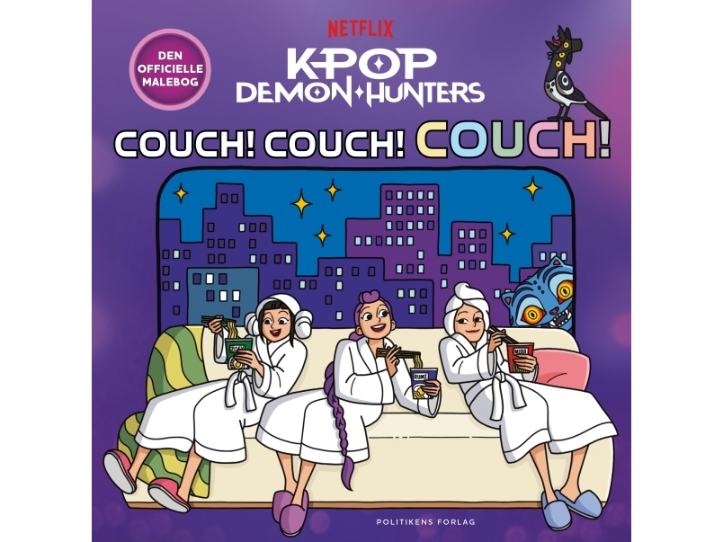 Kpop Demon Hunters: Couch! Couch! Couch! Den Officielle Malebog |