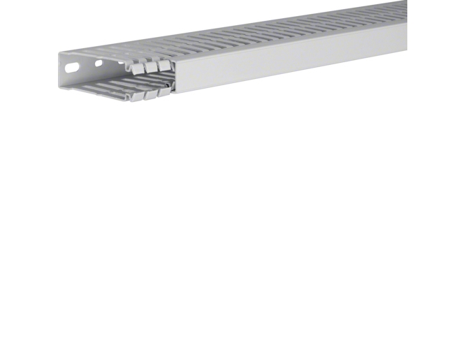 Halogenfri Kamkanal 80X25mm 2M Lysegrå Ha780025 /2M/