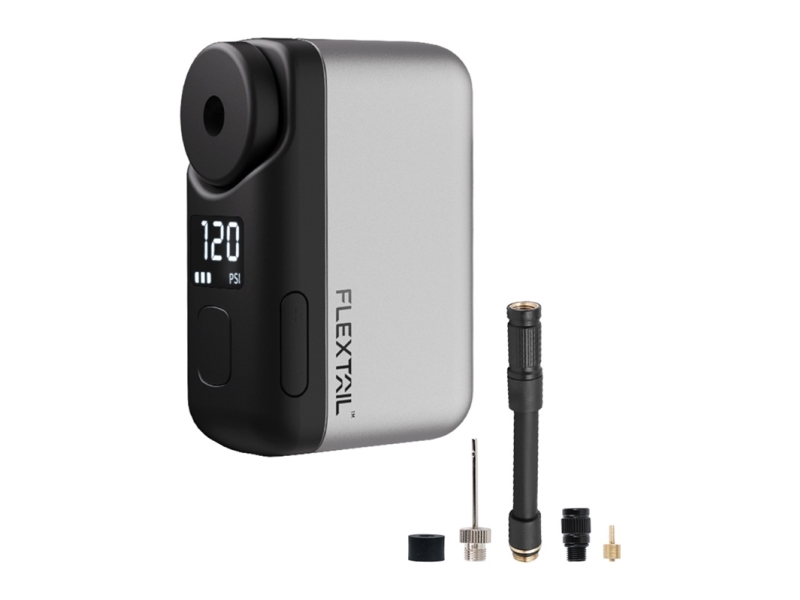 Flextail Tiny Bike Pump Pro Portable Bike Pump (Gray)