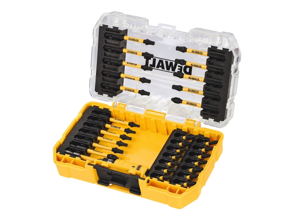 DeWALT Extreme FLEXTORQ DT70738T-QZ - Skruetrækkerbitsæt - 31 stykker - torx, phillips, pozidriv, torx sikkerhed - længde: 57 mm, 25 m