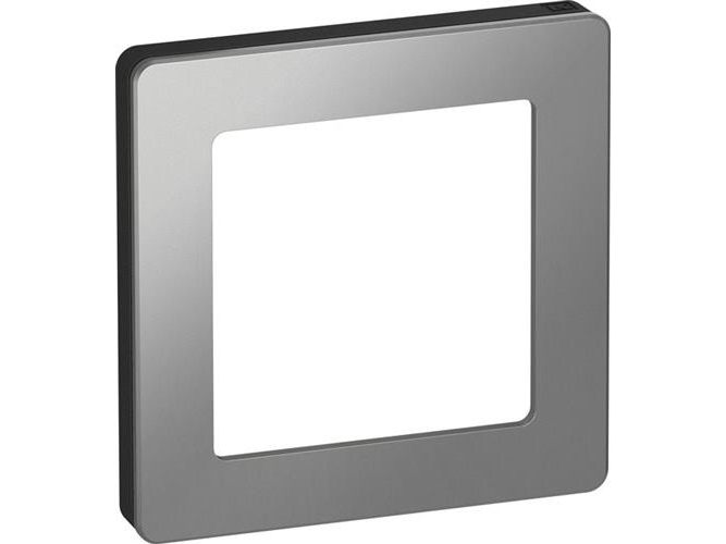 LK FUGA - Pure design ramme, 1 modul, stl (metal)